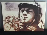 STEVE MCQUEEN PICTURE PAINTING